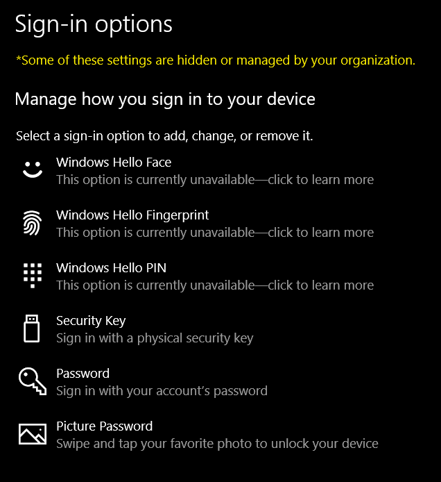 How to Activate Windows Hello in Windows 10?