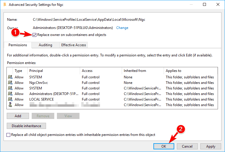 [FIXED] PIN Not Working in Windows 10