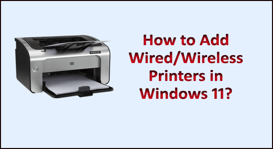 How to add a printer or scanner on Windows 11