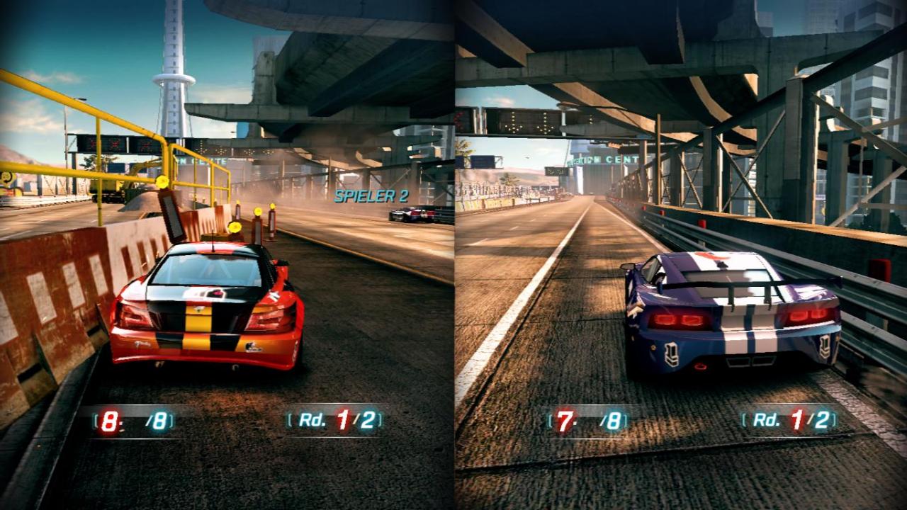 Gepäck werde entscheiden Straßensperre xbox autorennen splitscreen Band