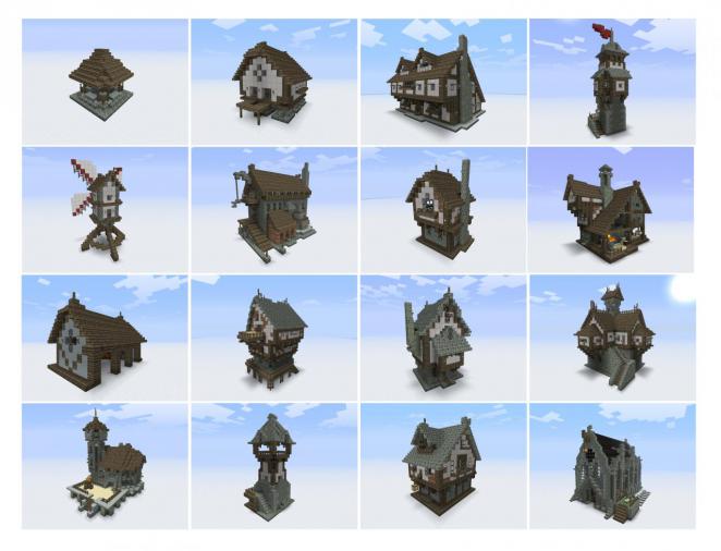 Minecraft Mods und TexturePacks Seite 4 Medieval Building Bundle