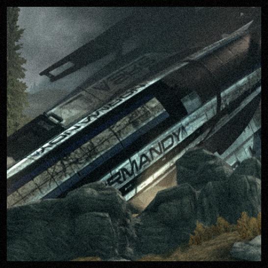Skyrim NormandyMod lässt Mass EffectRaumschiff in Himmelsrand abstürzen