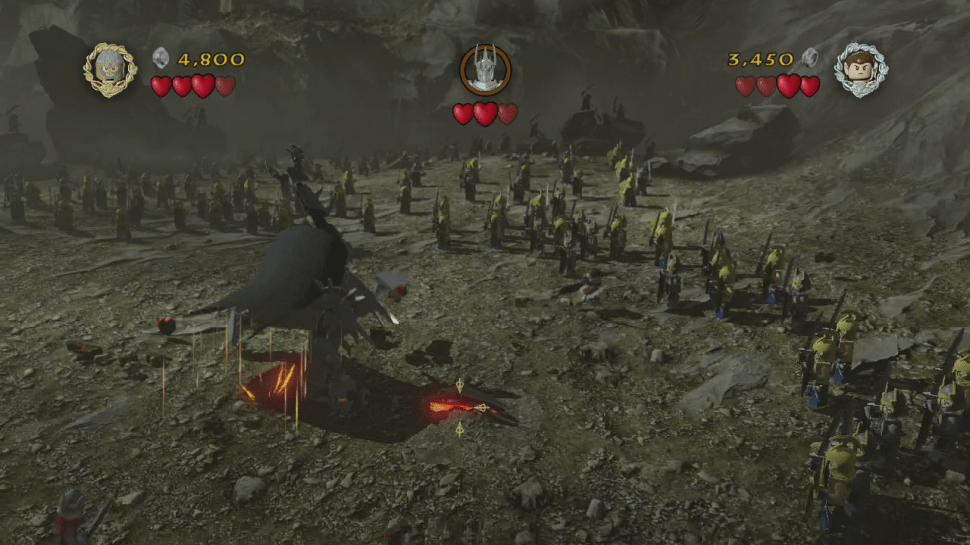 LEGO Der Herr der Ringe Komplettlösung 8 Emyn Muil und Gollums Zähmung