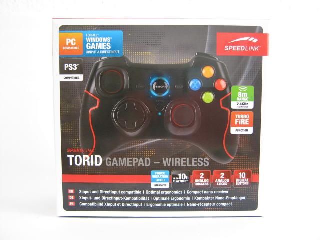 Speedlink Torid Test des kabellosen Gamepads im PCGHXForum