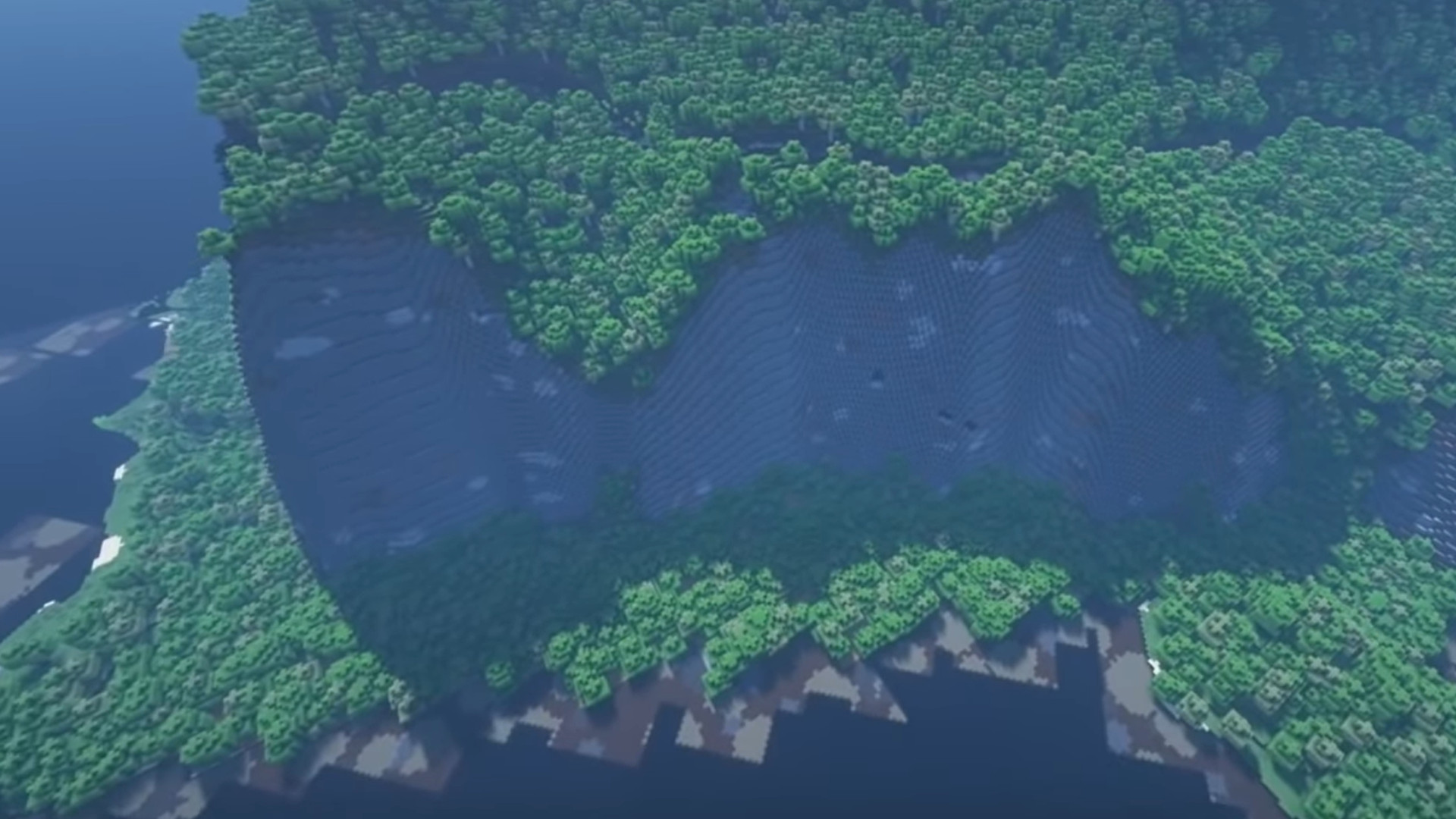 This is the entire Earth in Minecraft, at 11 scale now modders want