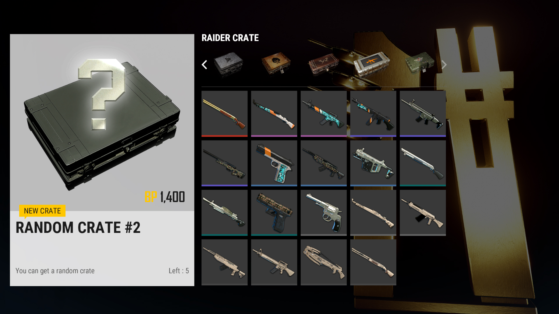 How PUBG crates work items, cosmetics, and crate keys explained