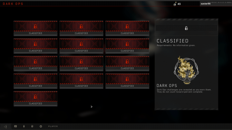 Dark Ops challenges all Black Ops 4 secret Calling Cards