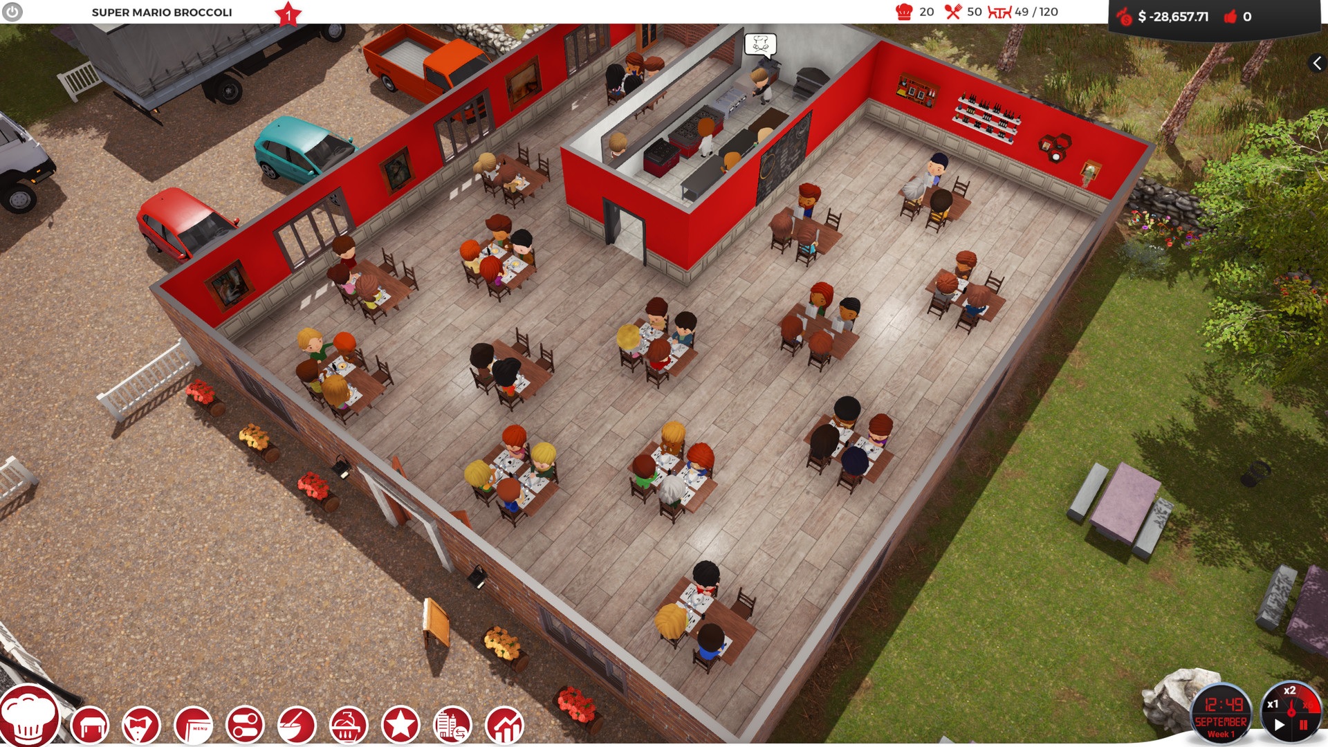 Restaurant Management Games Pc
