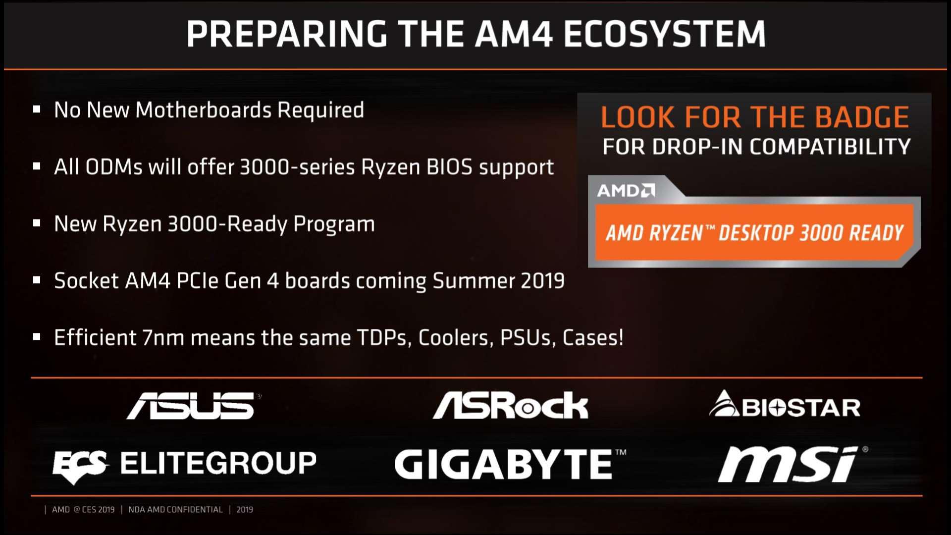 Not all AMD 300series AM4 motherboards may be 3rd Gen Ryzen CPU compatible