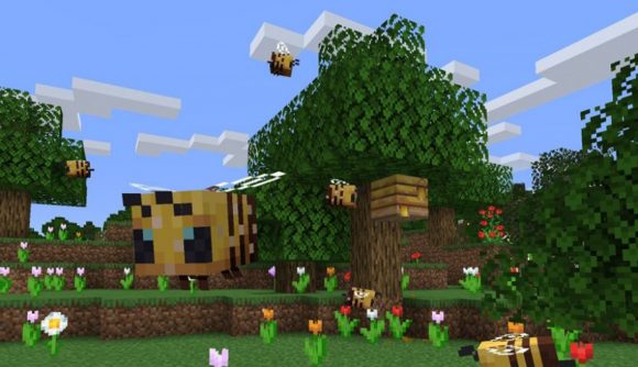 Minecraft bees already have Adventure Time and Bee Movie mods PCGamesN