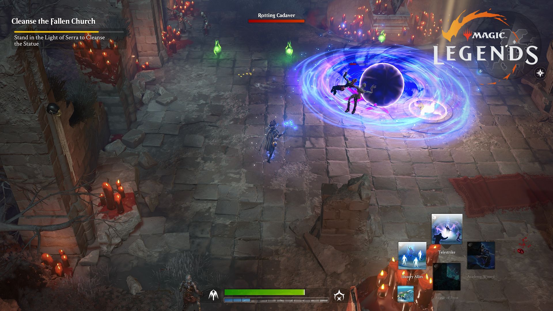 Magic Legends 10 минут 4Kгеймплея Magic Legends за мага Разума