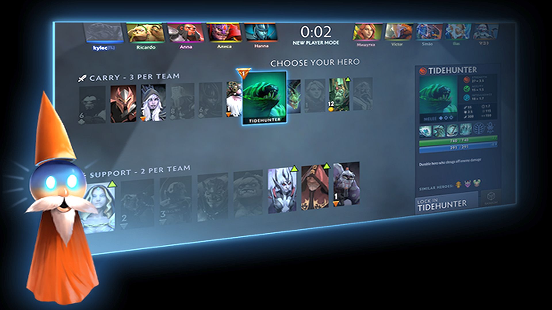 Dota 2 gets a update” to its new player experience for
