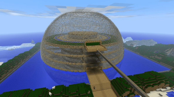 The Minecraft Structure Planner For all your spherical needs PCGamesN