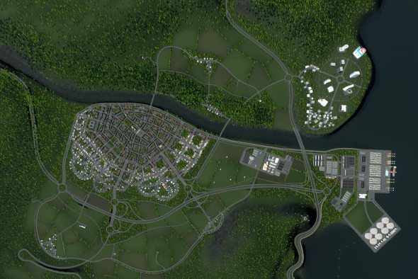 Bus Simulator 18 devs mapped out the game’s world in Cities Skylines PCGamesN