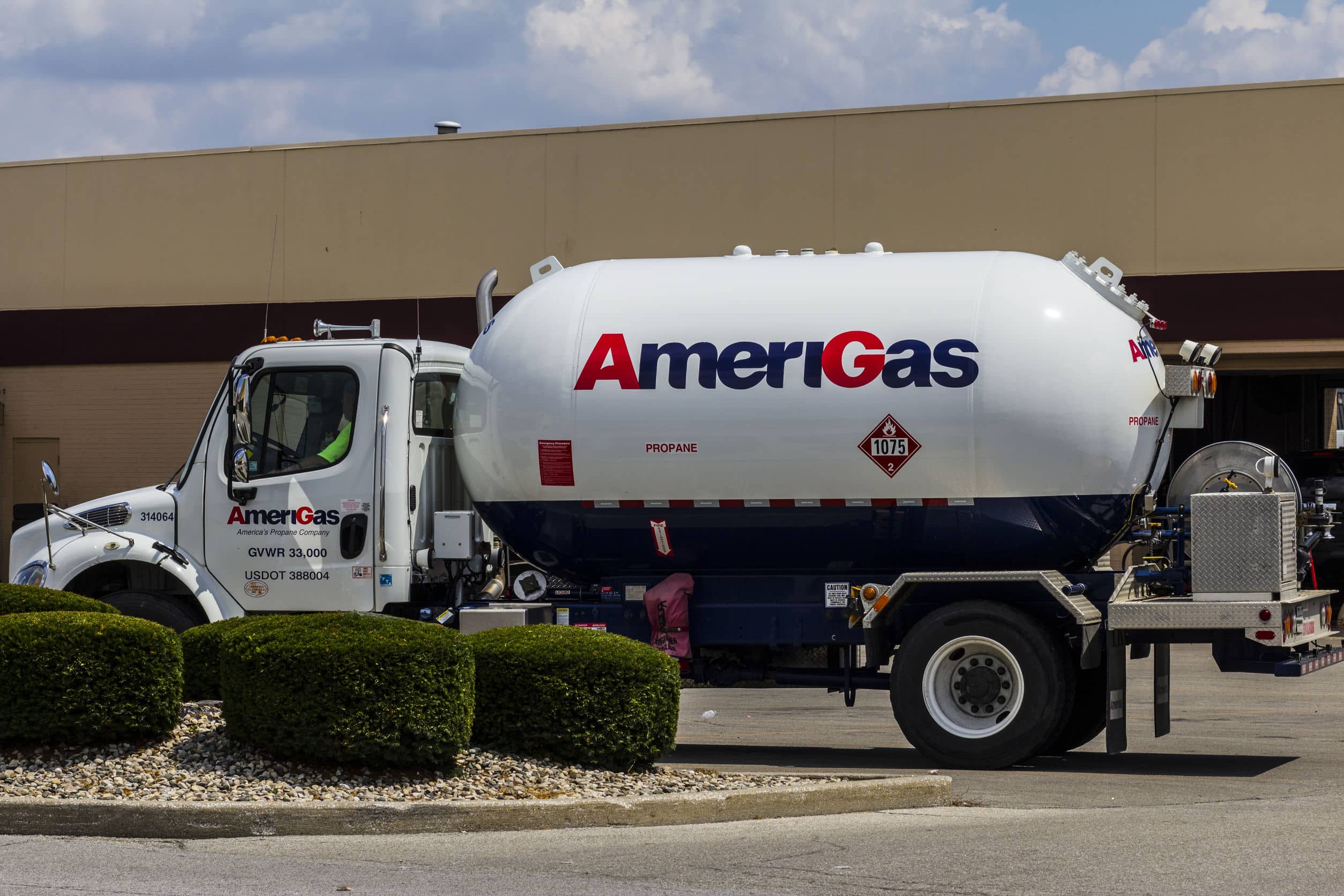 Indianapolis Circa July 2016 AmeriGas Truck. AmeriGas is a propane