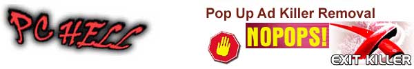 PC Hell Popup Ad Removal Software and Help
