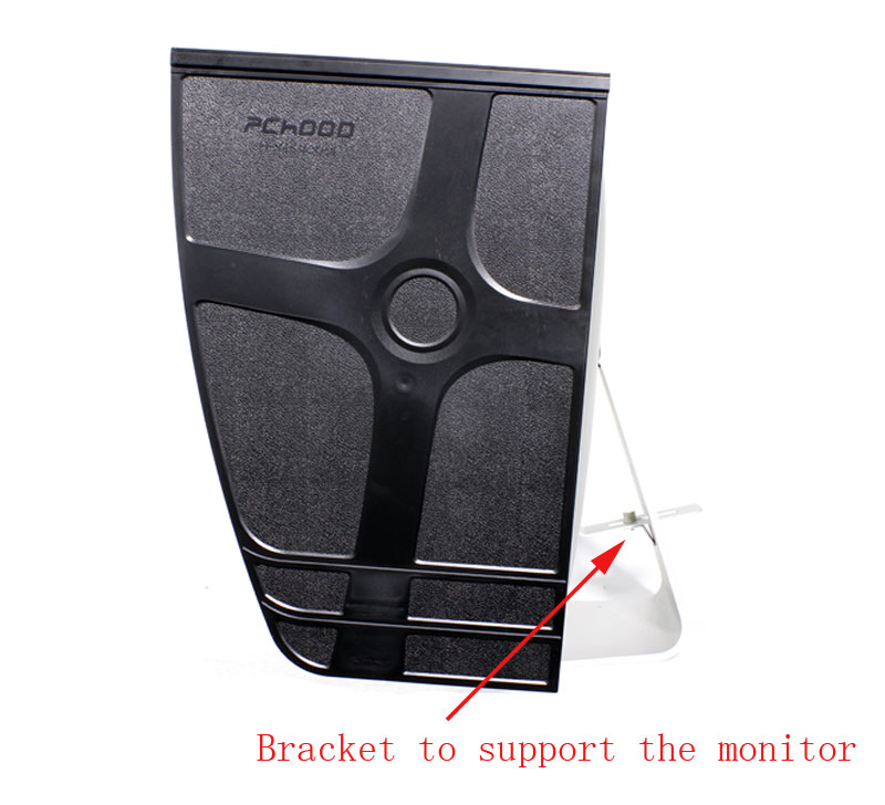 Monitor hood adjustable for 24'' to 36'' DEA2436