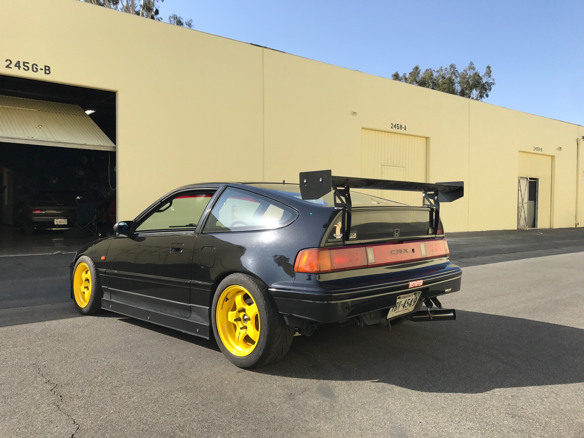 WM-CRX-2 (CRX HATCH MOUNT WING BRACKETS) – PCI Racing