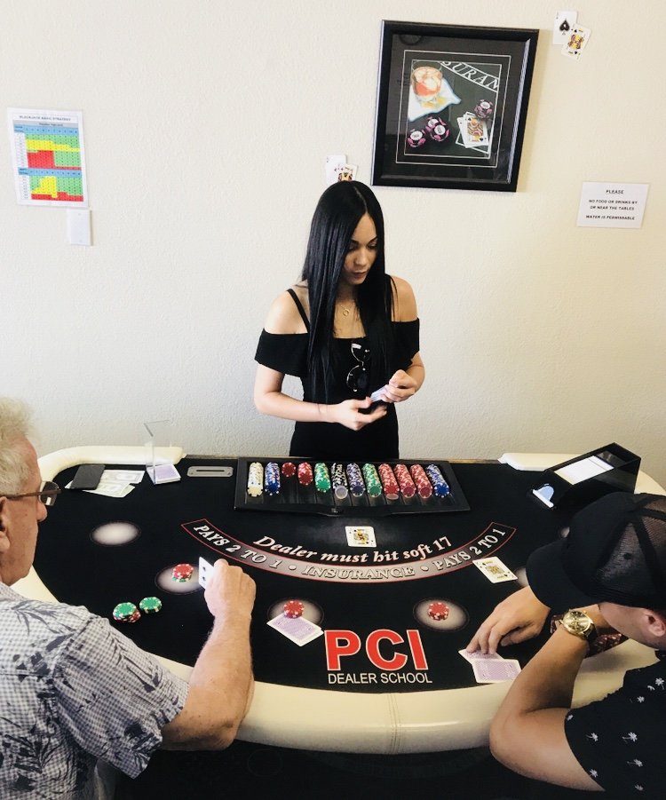 PCI Dealer School a Casino Dealer