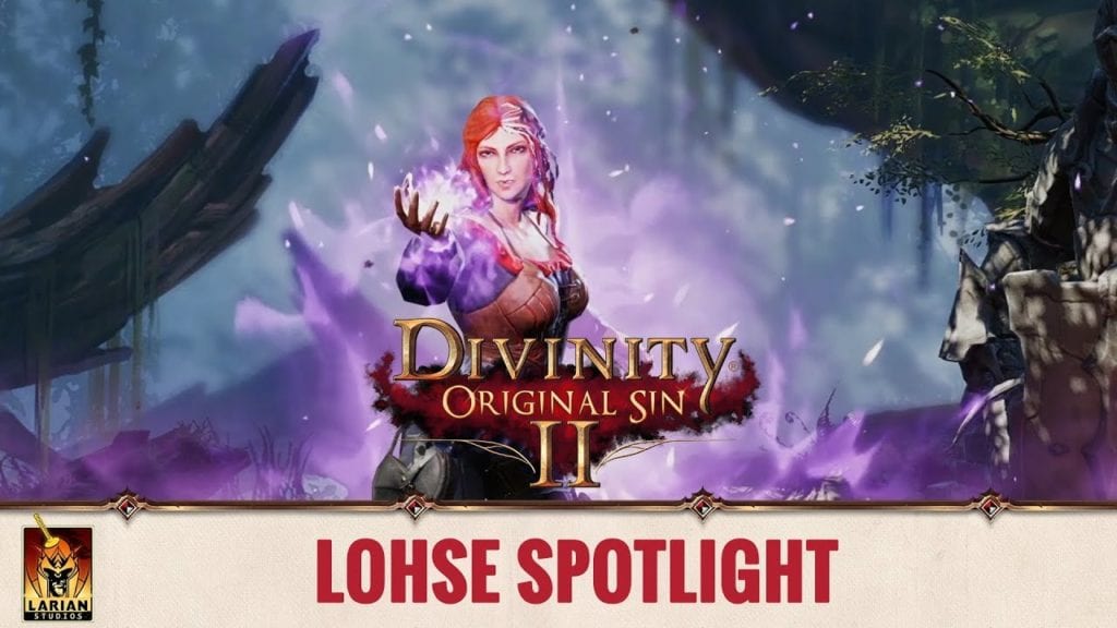 Divinity Original Sin 2 Lohse character spotlight video