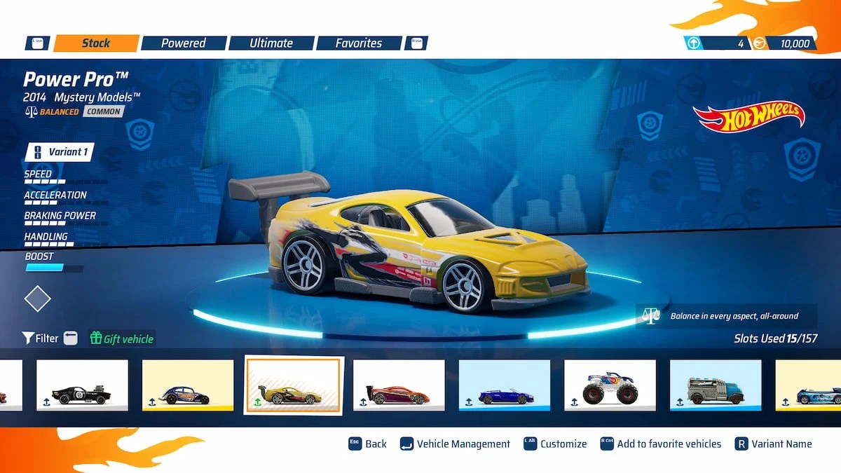 Best starter cars in Hotwheels Unleashed 2 Turbocharged, ranked
