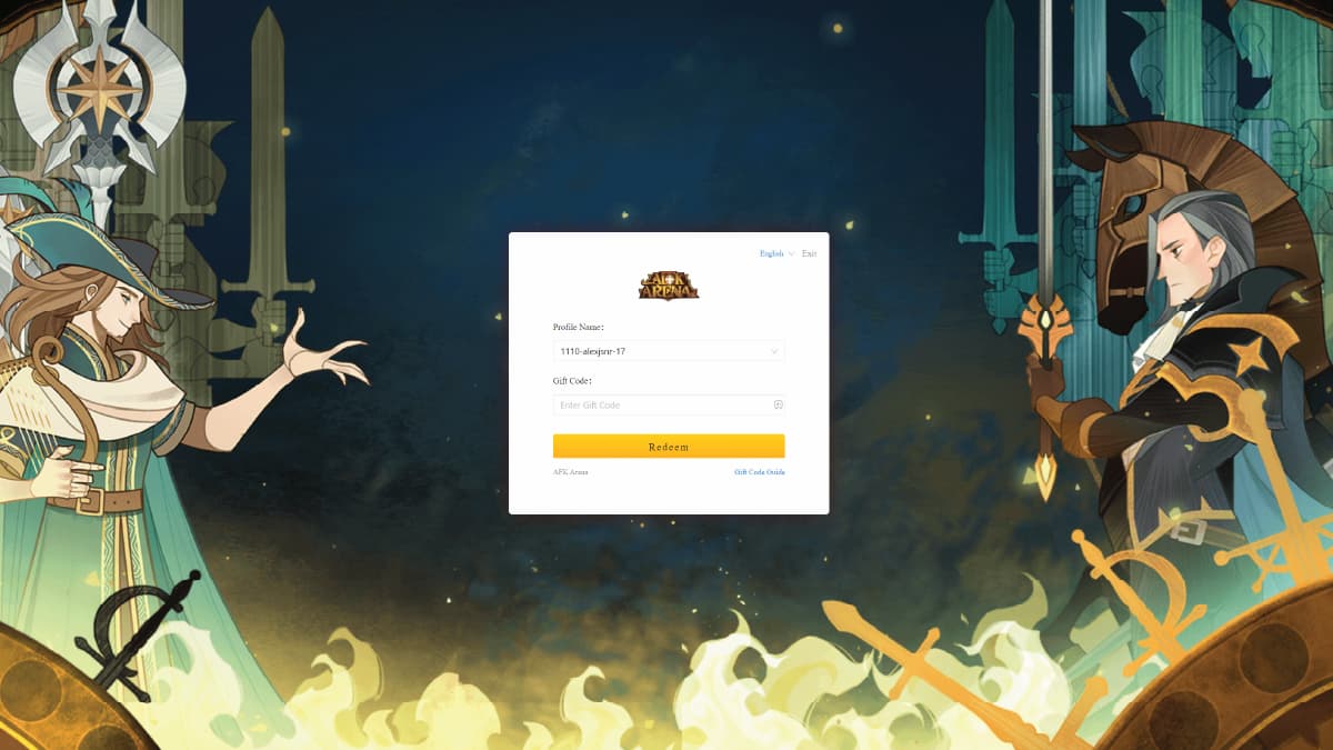 How to redeem codes in AFK Arena