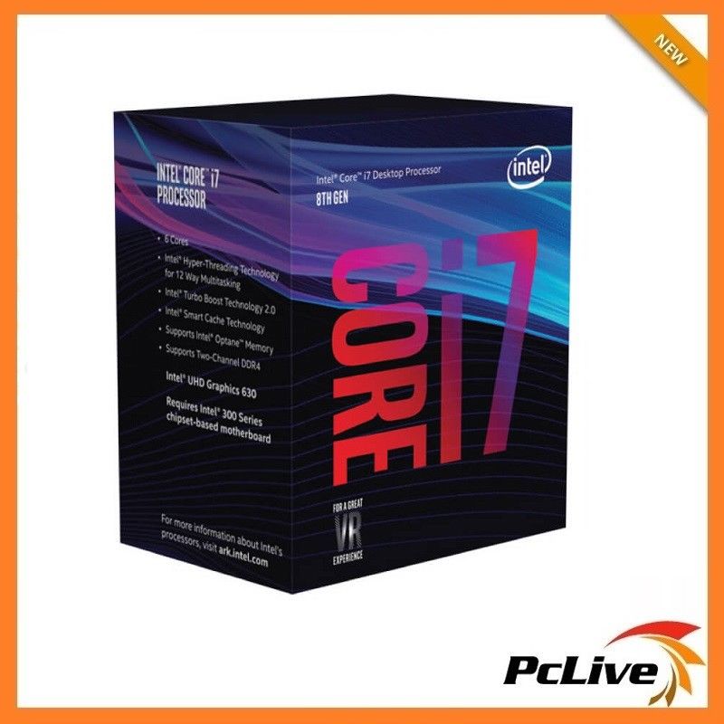 Intel Core i7 8700K Processor upto 4.70 GHz 8th Gen Coffee