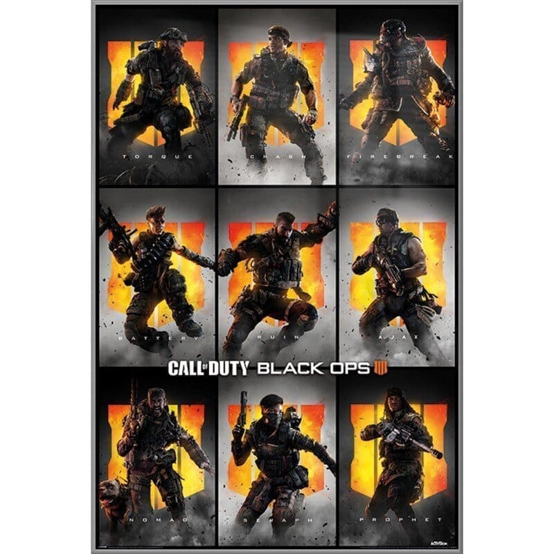Call Of Duty COD Black Ops Characters Wall Poster 91cm x 61 cm PCPLACE