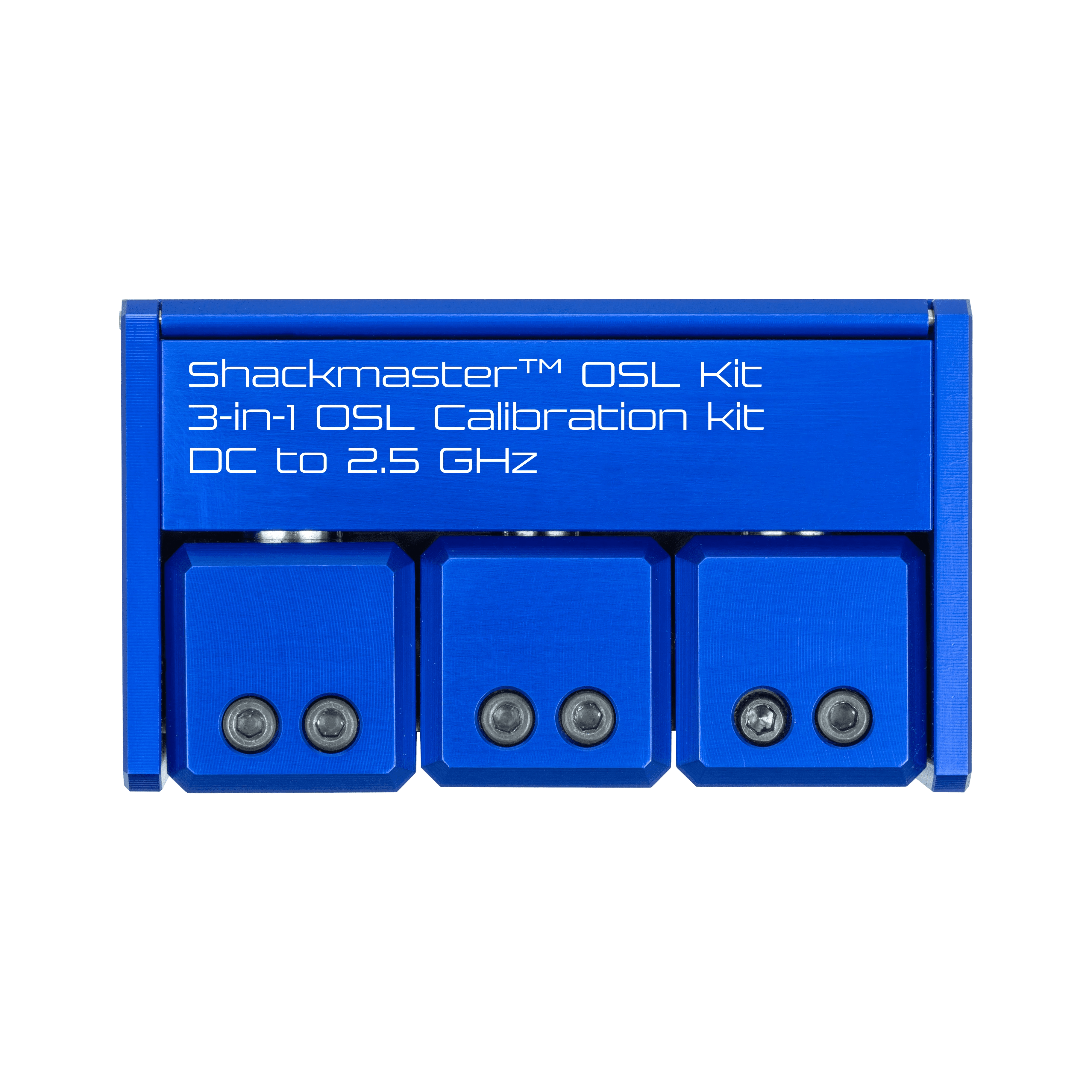 Shackmaster OSL (Open, Short, Load) calibration Kit