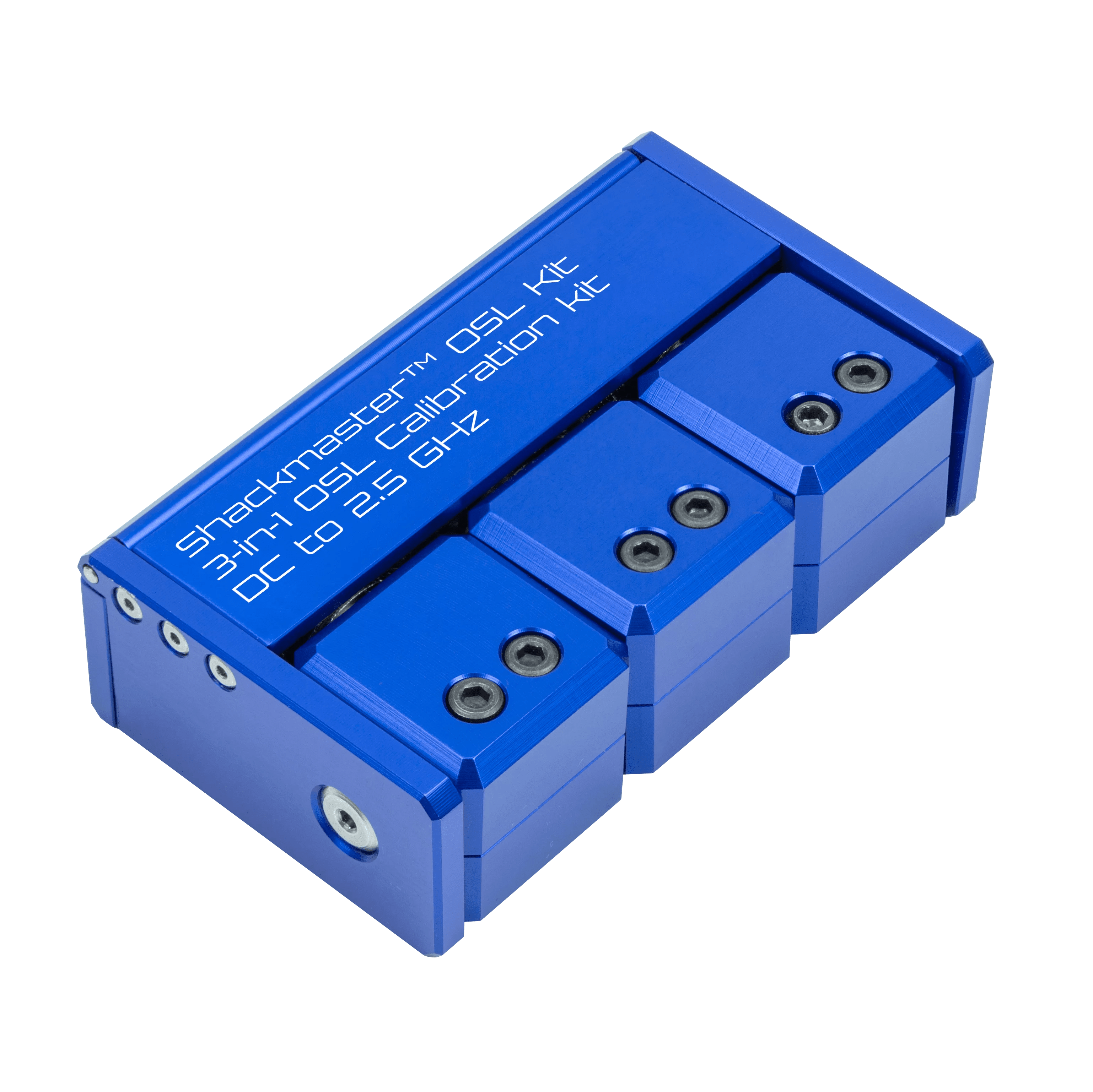 Shackmaster OSL (Open, Short, Load) calibration Kit