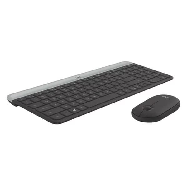 Logitech MK470 Slim Wireless Keyboard & Mouse Combo Graphite
