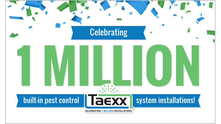 HomeTeam Reaches One Million Taexx Installations - Pest Control Technology