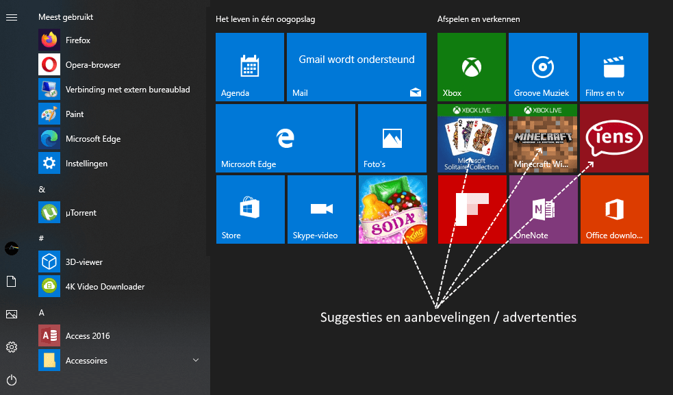 Suggesties En Advertenties Blokkeren In Windows 10 – Pc Web Plus