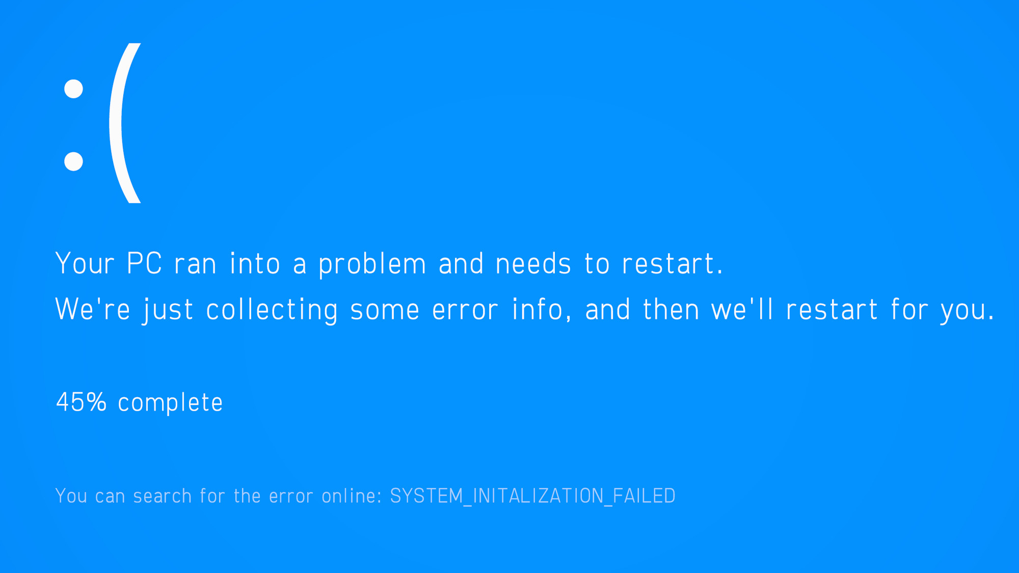 Linux gets its own Windows-style Blue Screen of Death