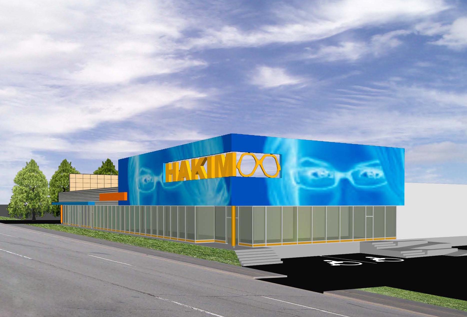 Hakim Optical Lab Paul Didur Architect Inc.