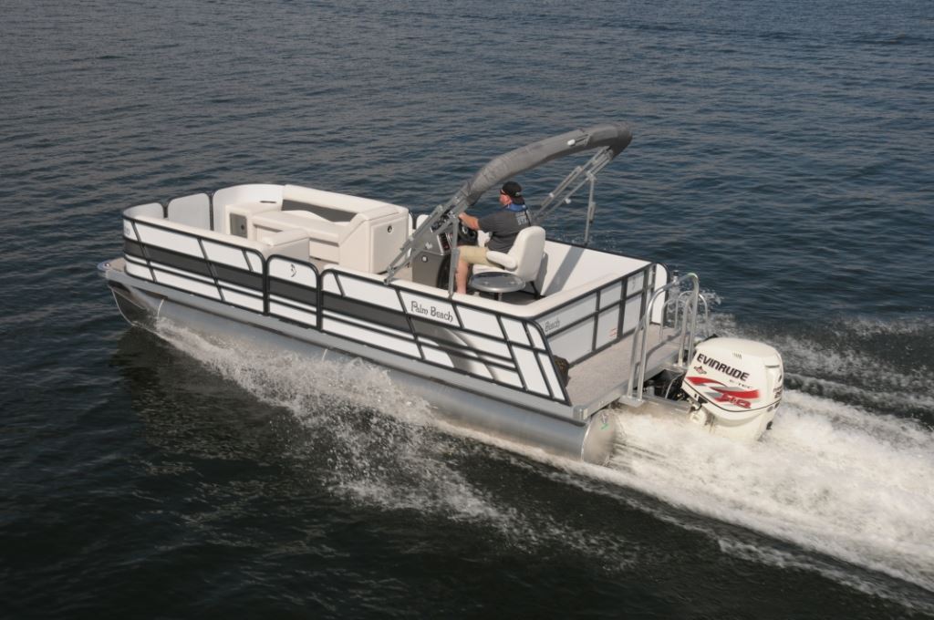 Palm Beach Sport Cruise 220 Bullet Pontoon & Deck Boat Magazine