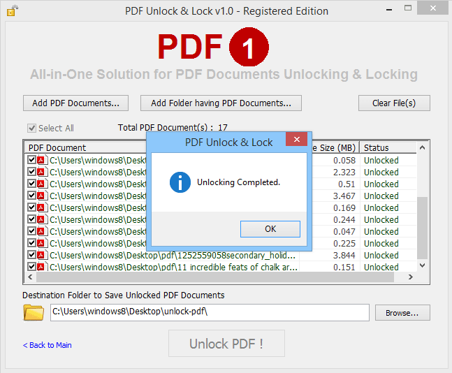 How to Unlock PDF Files ? — PDF Unlocking for Copying, Editing and