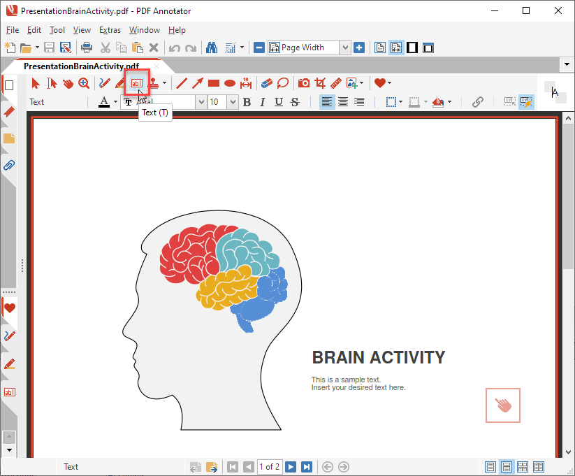 How to create a clickable link to a URL in a PDF document - PDF 