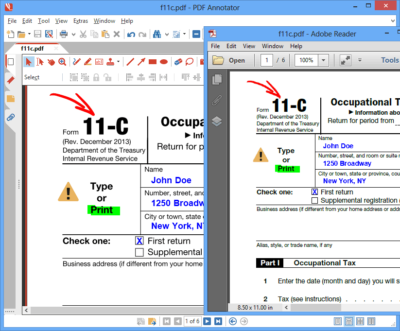 Fonctionnement PDF Annotator