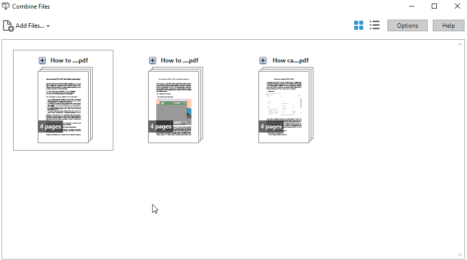How to merge multiple PDFs into one file PDFConverters Official site