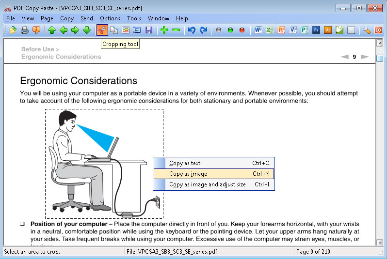 PDF Copy Paste 1.02 full screenshot
