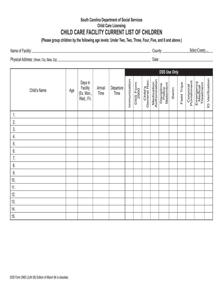 Dss Form 2963 Fill Online, Printable, Fillable, Blank pdfFiller