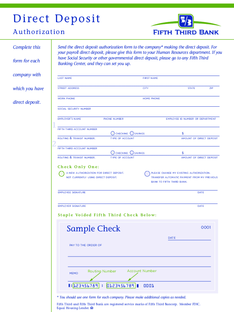 Fifth Third Bank Statement Template Fill Online, Printable, Fillable