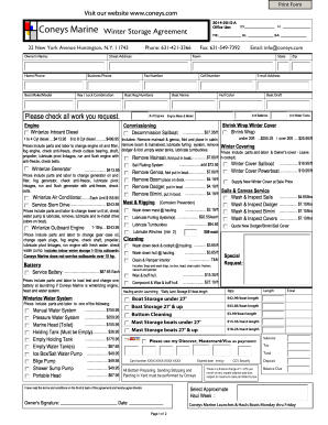 33 Printable Storage Contract Forms and Templates - Fillable Samples in
