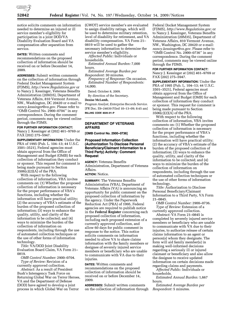 Fillable Online edocket access gpo (GWOT) service member's are