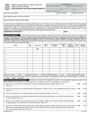 Peaceful printable food stamp application | Vargas Blog