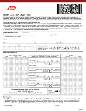 Adp Claim Form - Fill Online, Printable, Fillable, Blank | Pdffiller