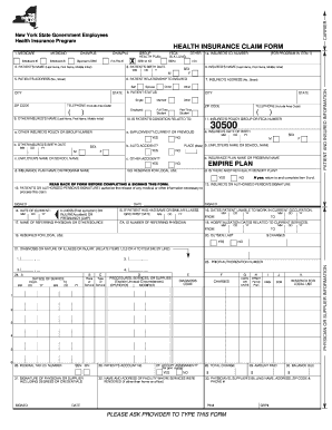 Hcfa 1500 Form Pdf - Fill Online, Printable, Fillable, Blank | pdfFiller