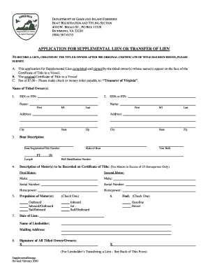 How To Transfer Boat Title In Virginia - Fill Online, Printable, Fillable, Blank | Pdffiller