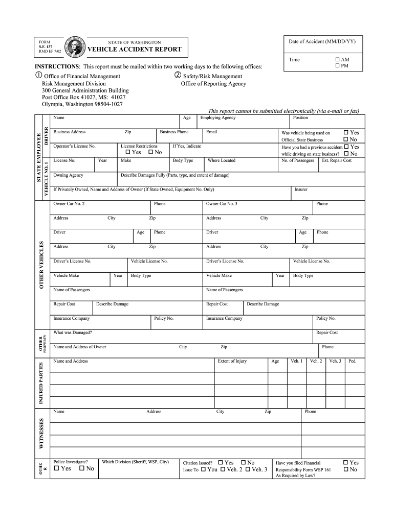 Washington state accident report pdf Fill out & sign online DocHub